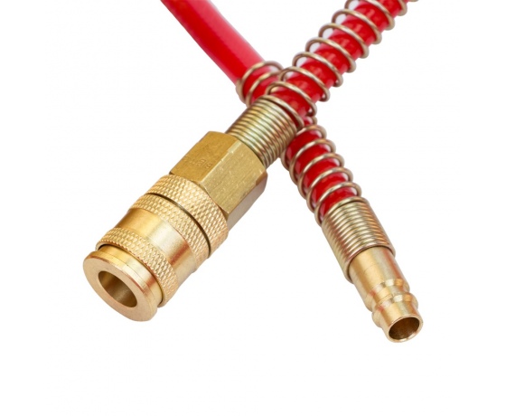 Фото 4 - Шланг спиральный полиуретановый (PU) армированный 15м 6.5×10мм REFINE (7013481)