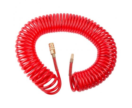 Фото 2 - Шланг спиральный полиуретановый (PU) армированный 15м 6.5×10мм REFINE (7013481)