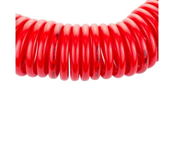 Фото 3 - Шланг спиральный полиуретановый (PU) армированный 10м 8×12мм REFINE (7013521)