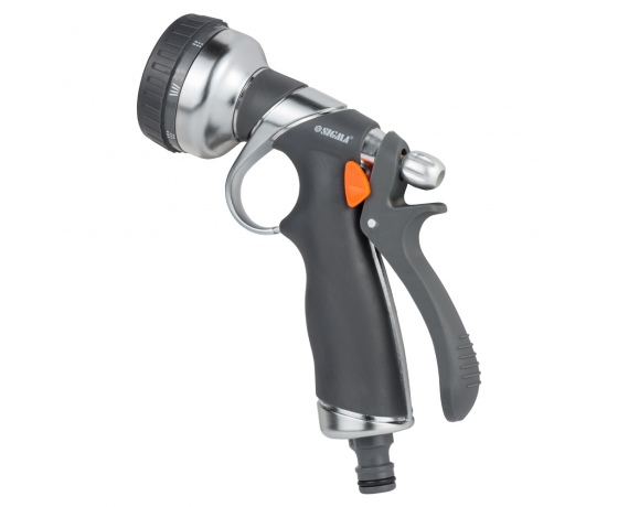 Фото 4 - Пистолет распылитель 8-ми режимный (AL+TPR) FLORA (5011314)