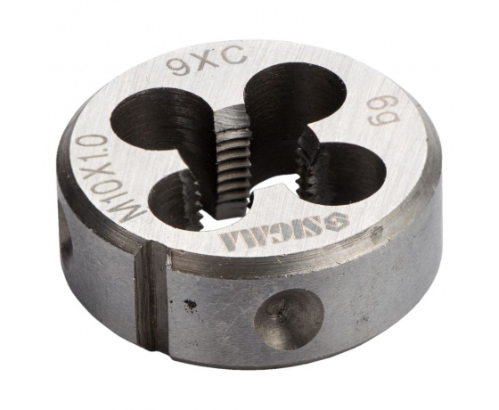 Фото 3 - Плашка М10×1.0мм SIGMA (1604261)