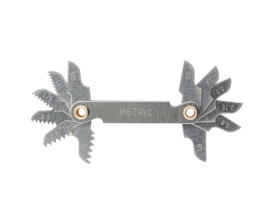 Фото 2 - Резьбомер метрический 12 шагов SIGMA (1634121)