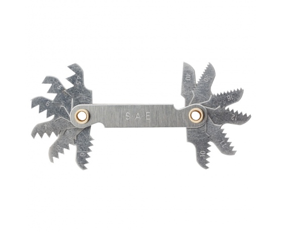 Фото 2 - Резьбомер дюймовый 12 шагов SIGMA (1634421)