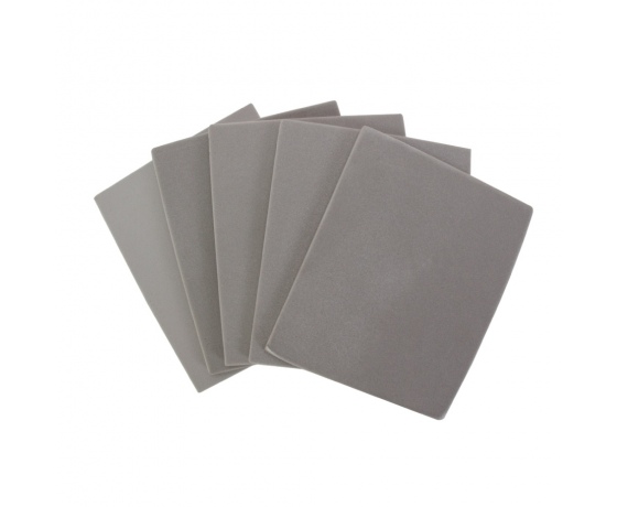 Фото 2 - Губка шлифовальная односторонняя 115×140мм P1200 (5шт) SIGMA (9130381)