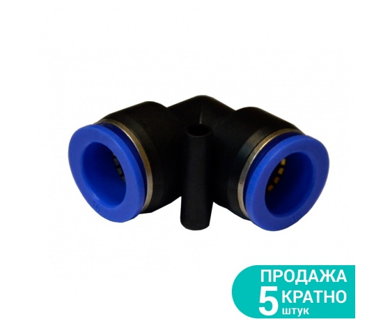 Фото 2 - Соединение цанговое (угловое) Ø10×10мм SIGMA (7026191)