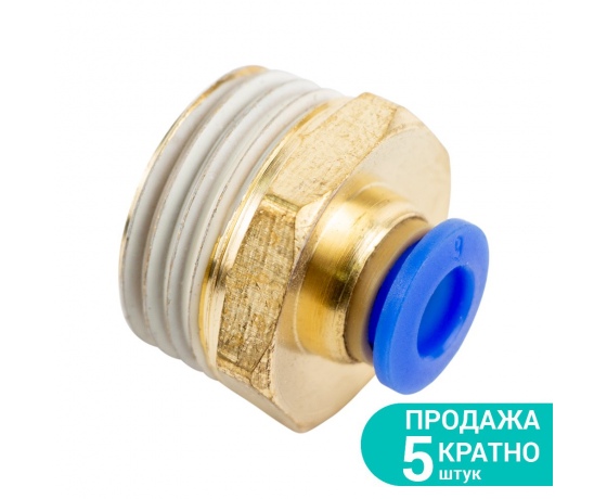 Фото 2 - Штуцер цанговый (прямой) Ø6мм МТ 1/2