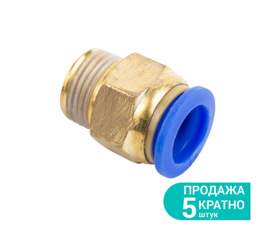 Фото 2 - Штуцер цанговый (прямой) Ø12мм МТ 1/4