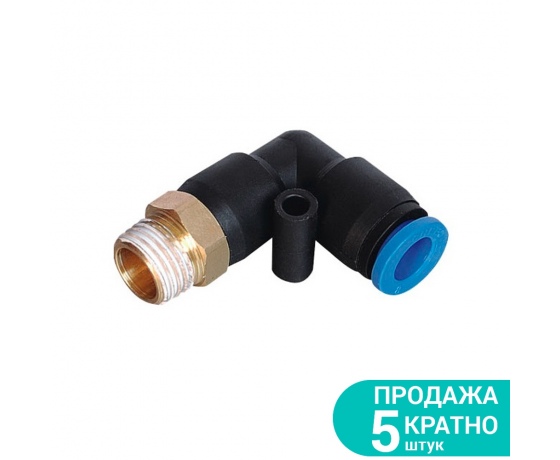 Фото 2 - Штуцер цанговый (угловой) Ø12мм МТ 3/8