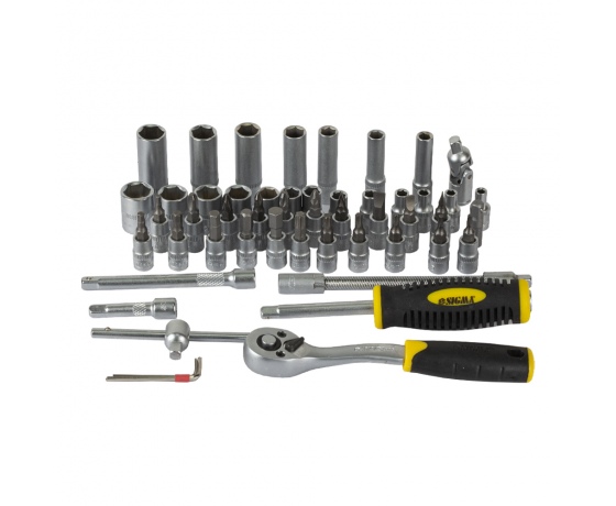 Фото 6 - Набор насадок торцевых и биты 1/4