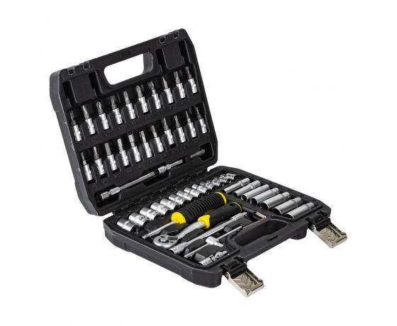 Фото 2 - Набор насадок торцевых и биты 1/4