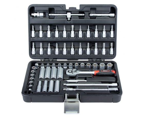 Фото 3 - Набор насадок торцевых и биты 1/4