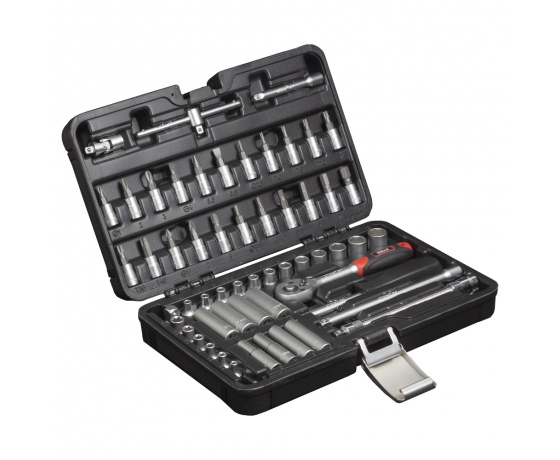 Фото 8 - Набор насадок торцевых и биты 1/4