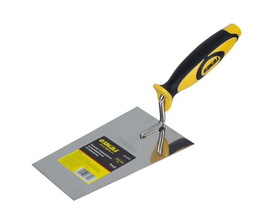 Фото 2 - Кельма нержавеющая шпаклевочная четырехугольная Profi 180мм×108мм SIGMA (8327141)