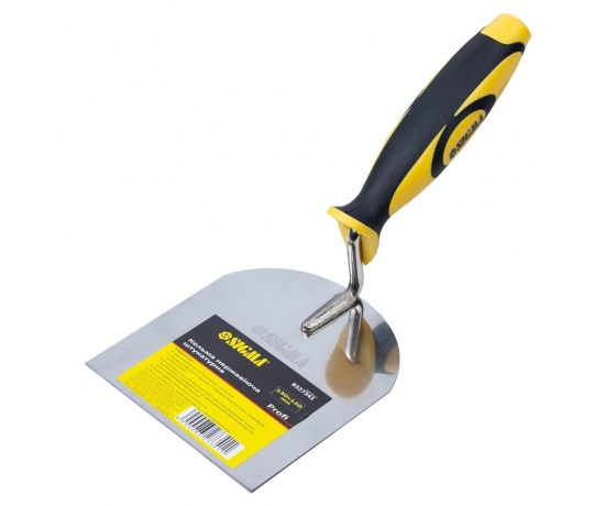 Фото 2 - Кельма нержавеющая штукатурная Profi 130мм×120мм SIGMA (8327341)