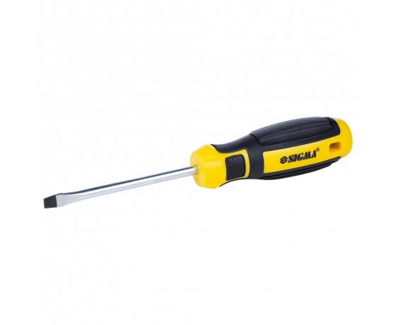 Фото 3 - Отвертка шлицевая SL 6.0×100мм CrV Mega SIGMA (4009251)