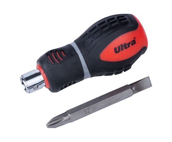 Фото 5 - Отвертка 2в1 MINI PH 2-SL 6.0×38мм S2 Profi ULTRA (4000652)