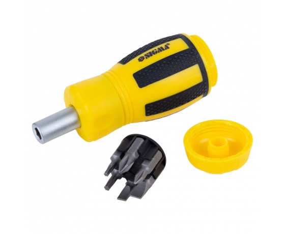 Фото 6 - Отвертка с реверсом MINI + биты 6шт CrV SIGMA (4001811)