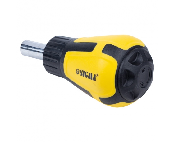 Фото 4 - Отвертка с реверсом и двухсторонними битами 6в1 CrV SIGMA (4001901)