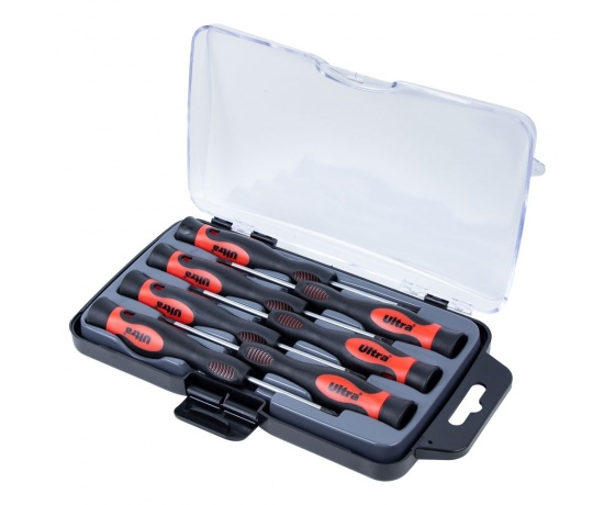 Фото 3 - Набор отверток для точных работ 7шт S2 (пласт кейс) ULTRA (4002912)