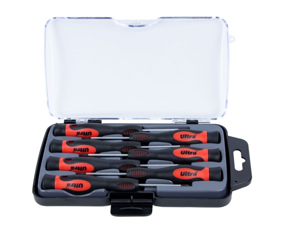 Фото 4 - Набор отверток для точных работ 7шт S2 (пласт кейс) ULTRA (4002912)
