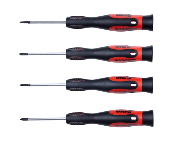 Фото 5 - Набор отверток для точных работ 7шт S2 (пласт кейс) ULTRA (4002912)