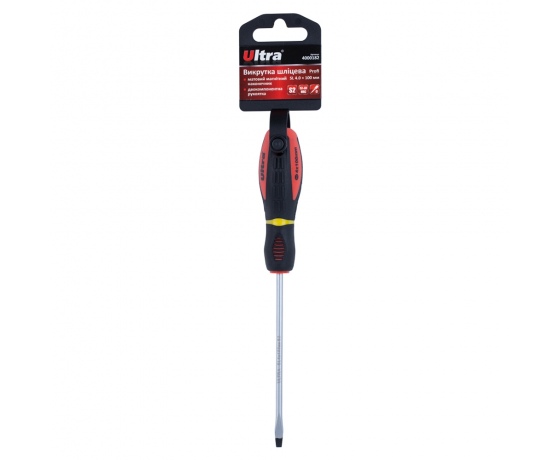Фото 6 - Отвертка шлицевая SL 4.0×100мм S2 Profi ULTRA (4000182)