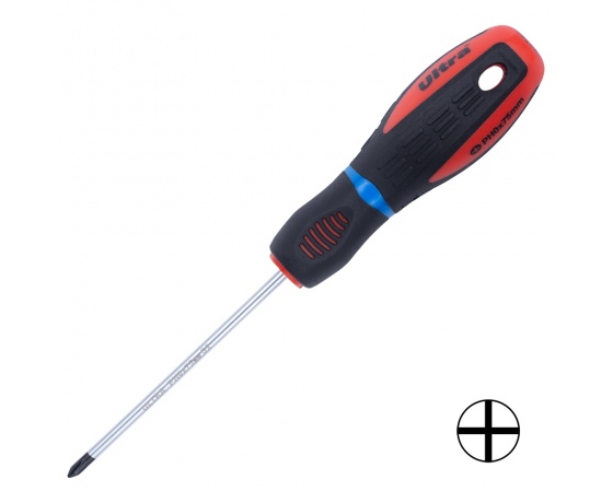 Фото 2 - Отвертка крестовая PH 0×75мм S2 Profi ULTRA (4000312)