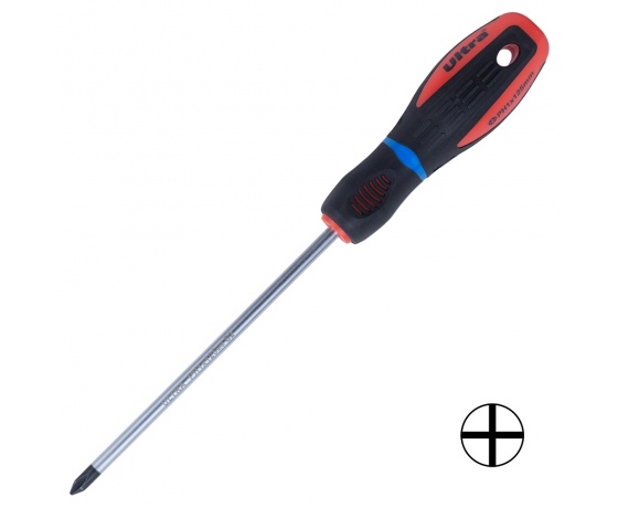 Фото 2 - Отвертка крестовая PH 1×125мм S2 Profi ULTRA (4000382)