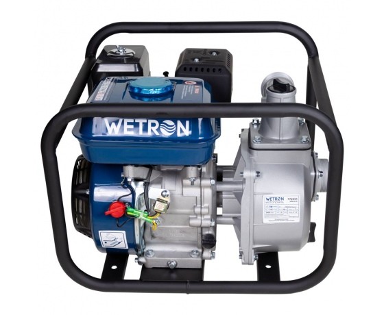 Фото 3 - Мотопомпа 7.5л.с. Hmax 28м Qmax 30м³/ч (4-х тактный) WETRON (772551)