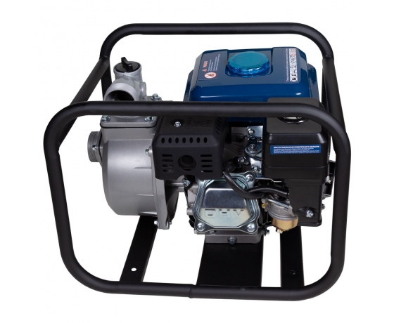 Фото 6 - Мотопомпа 7.5л.с. Hmax 28м Qmax 30м³/ч (4-х тактный) WETRON (772551)