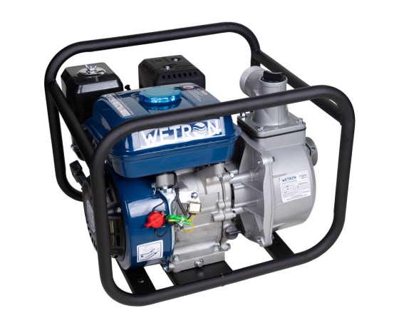 Фото 2 - Мотопомпа 7.5л.с. Hmax 28м Qmax 30м³/ч (4-х тактный) WETRON (772551)