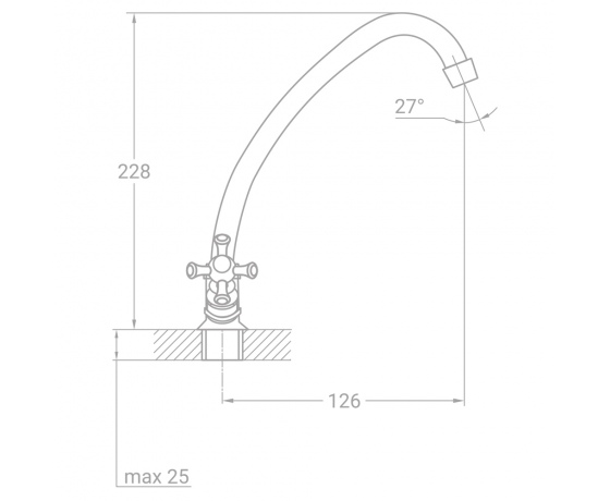Фото 3 - Смеситель VN 1/2