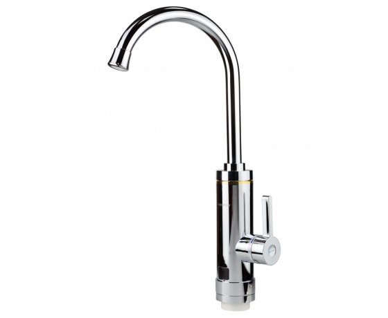 Фото 2 - Кран-водонагреватель проточный HZ 3.0кВт 0,4-5бар для кухни гусак ухо на гайке (C) AQUATICA (HZ-6B143C)