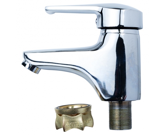 Фото 4 - Смеситель HM Ø40 для раковины литой на гайке AQUATICA (HM-1A131C)