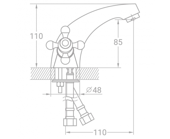 Фото 3 - Смеситель VD 1/2