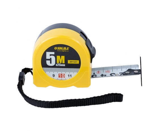 Фото 3 - Рулетка Color 5м×25мм SIGMA (3811231)