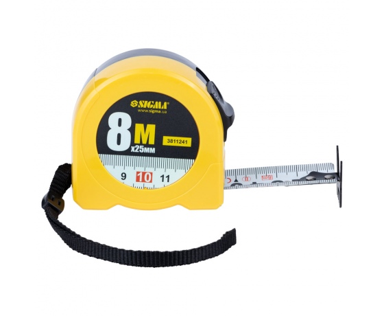 Фото 3 - Рулетка Color 8м×25мм SIGMA (3811241)