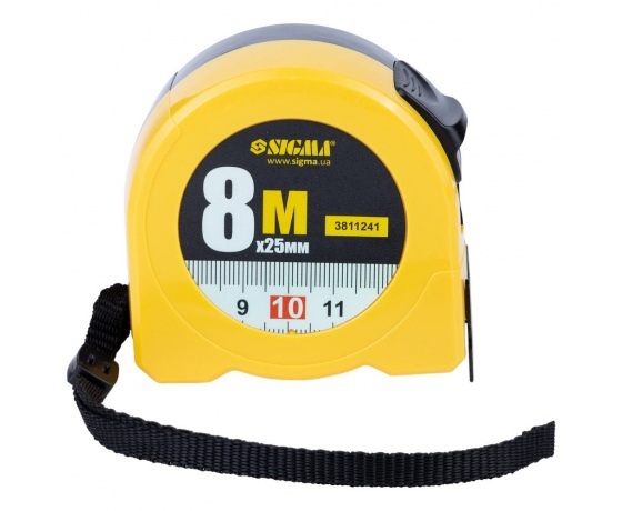 Фото 4 - Рулетка Color 8м×25мм SIGMA (3811241)