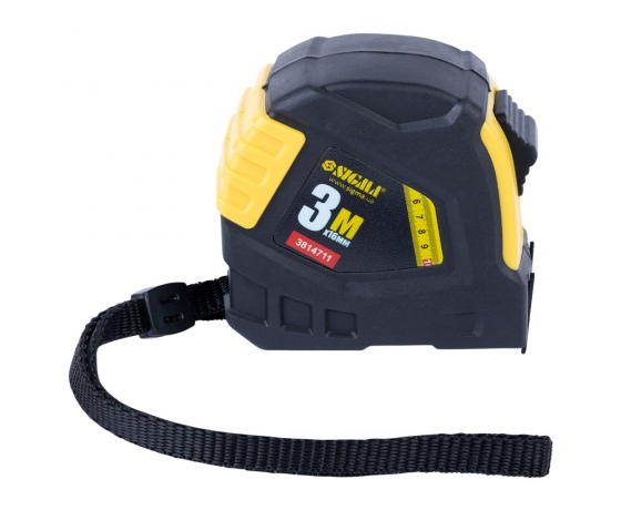 Фото 4 - Рулетка обрезиненная 3м×16мм SIGMA (3814711)