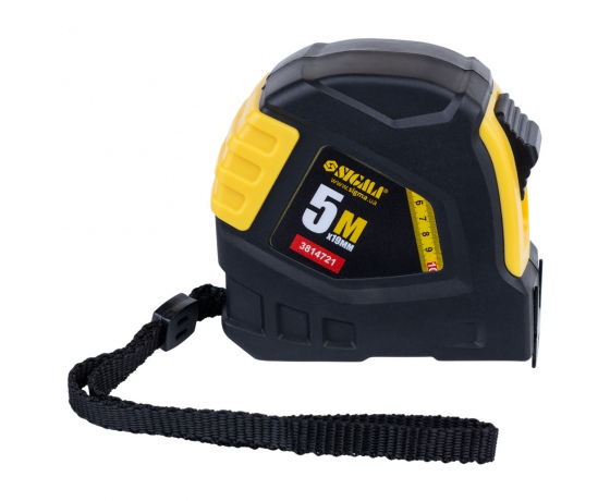 Фото 4 - Рулетка обрезиненная 5м×19мм SIGMA (3814721)