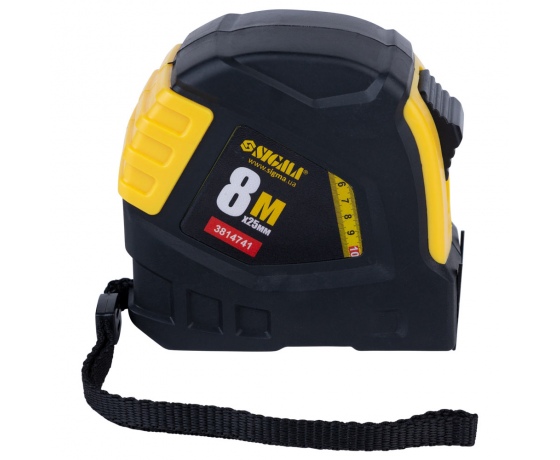 Фото 4 - Рулетка обрезиненная 8м×25мм SIGMA (3814741)