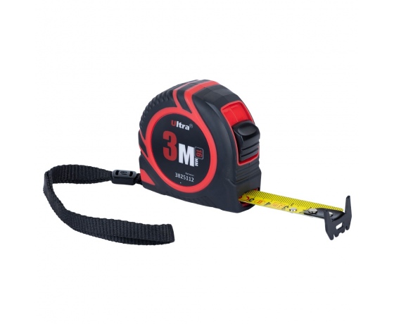 Фото 2 - Рулетка обрезиненная с нейлоновым покрытием полотна 3м×16мм ULTRA (3825112)