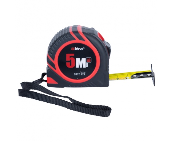 Фото 3 - Рулетка обрезиненная с нейлоновым покрытием полотна 5м×19мм ULTRA (3825122)