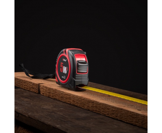 Фото 9 - Рулетка обрезиненная с нейлоновым покрытием полотна 5м×19мм ULTRA (3825122)