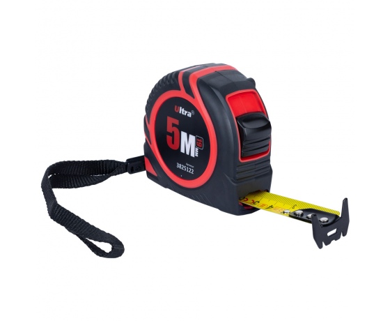 Фото 2 - Рулетка обрезиненная с нейлоновым покрытием полотна 5м×19мм ULTRA (3825122)