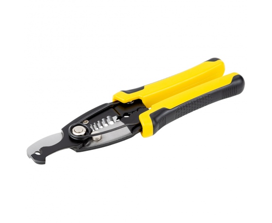 Фото 7 - Съёмник изоляции многофункциональный + кабелерез + обжимка 200мм SIGMA (4371451)