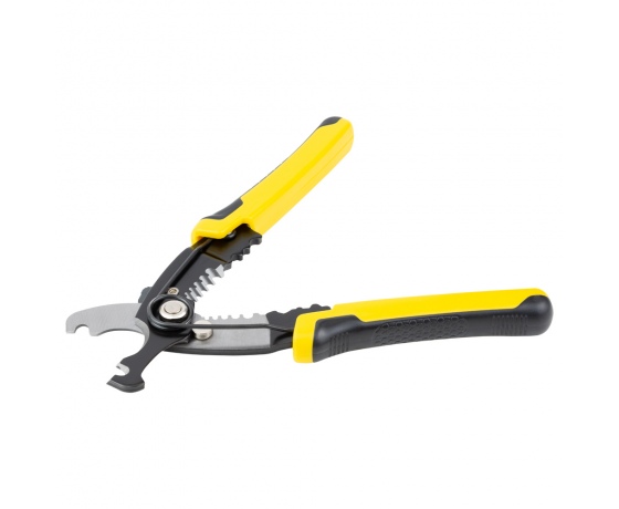 Фото 9 - Съёмник изоляции многофункциональный + кабелерез + обжимка 200мм SIGMA (4371451)