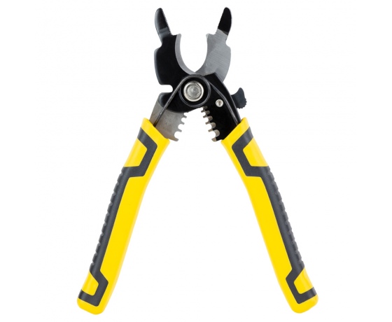 Фото 5 - Съёмник изоляции многофункциональный + кабелерез + плоскогубцы 195мм SIGMA (4371461)