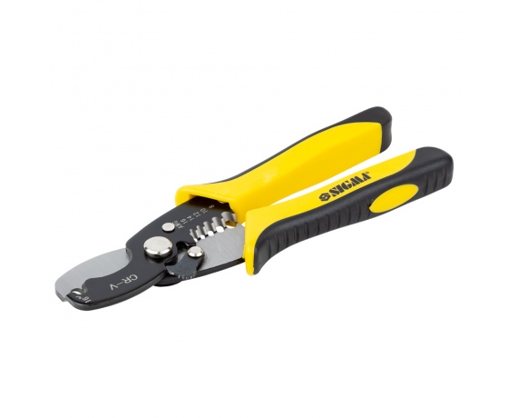 Фото 6 - Съёмник изоляции многофункциональный + кабелерез 175мм SIGMA (4371471)