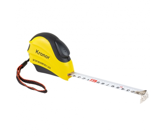 Фото 2 - Рулетка магнитная обрезиненная с автостопом 5м×19мм KRONOR (3824011)